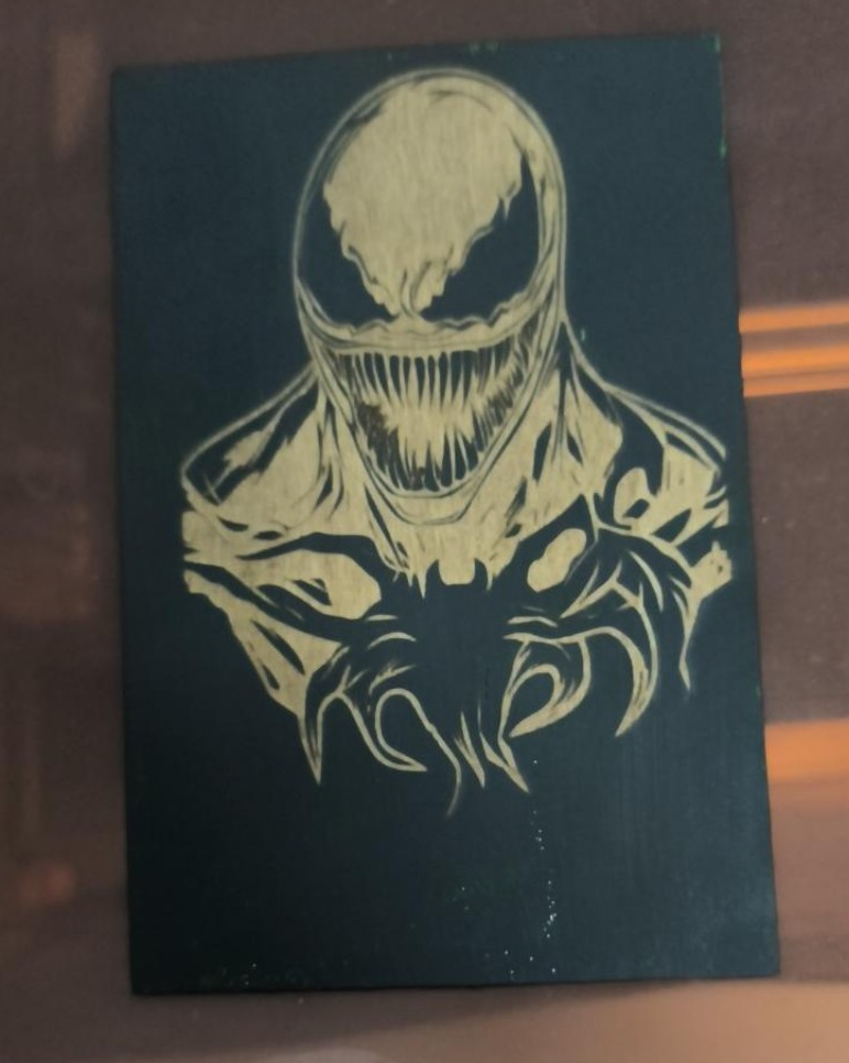 Peça LaserCrafts: Venom – Marvel